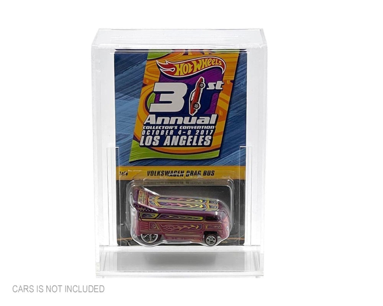 Showcase 1:64 Basic Redline Collector Single Display Case (5.25″x2.5″x7.5″) – Mi