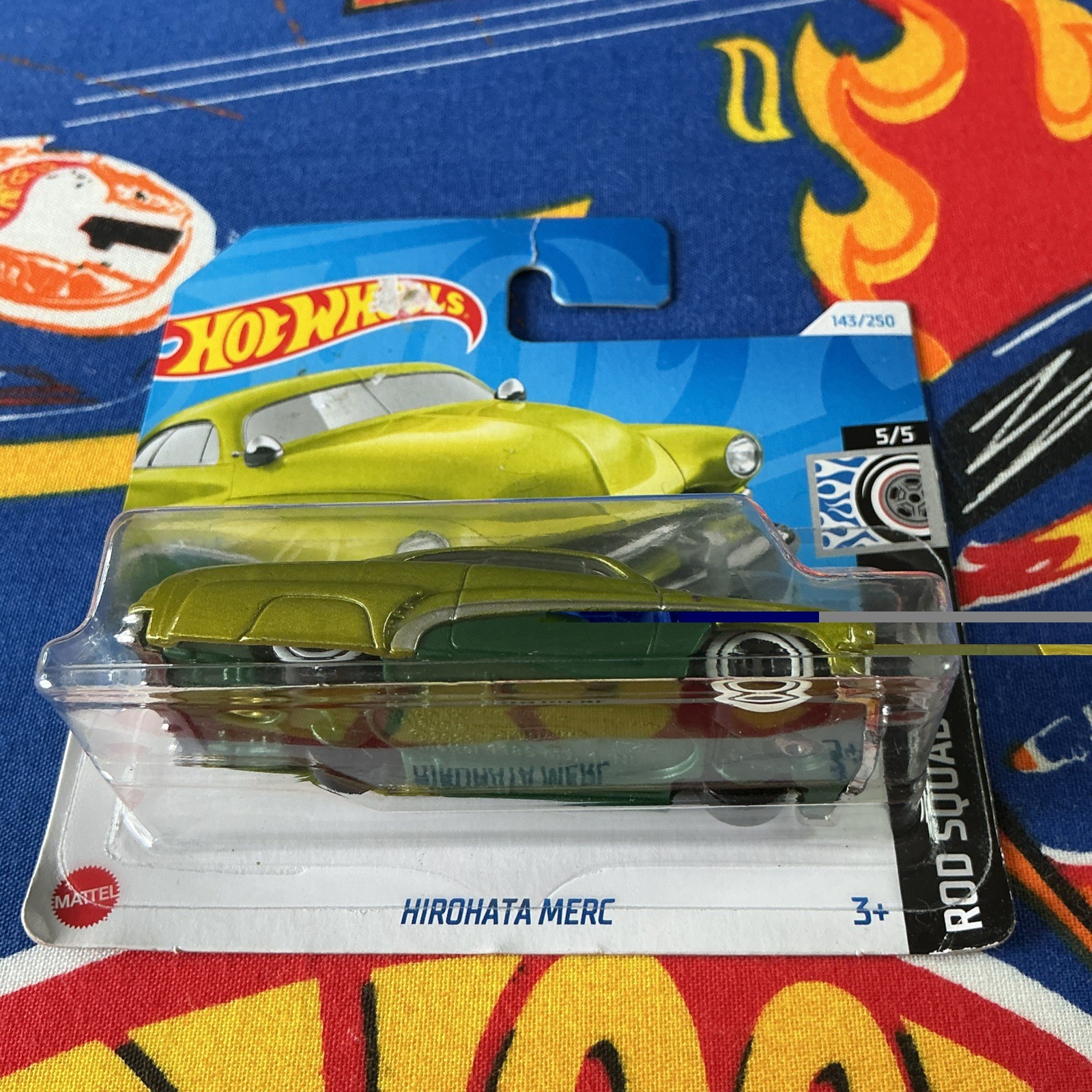 Hot Wheels (2024) Rod Squad – Hirohata Merc – Short Card