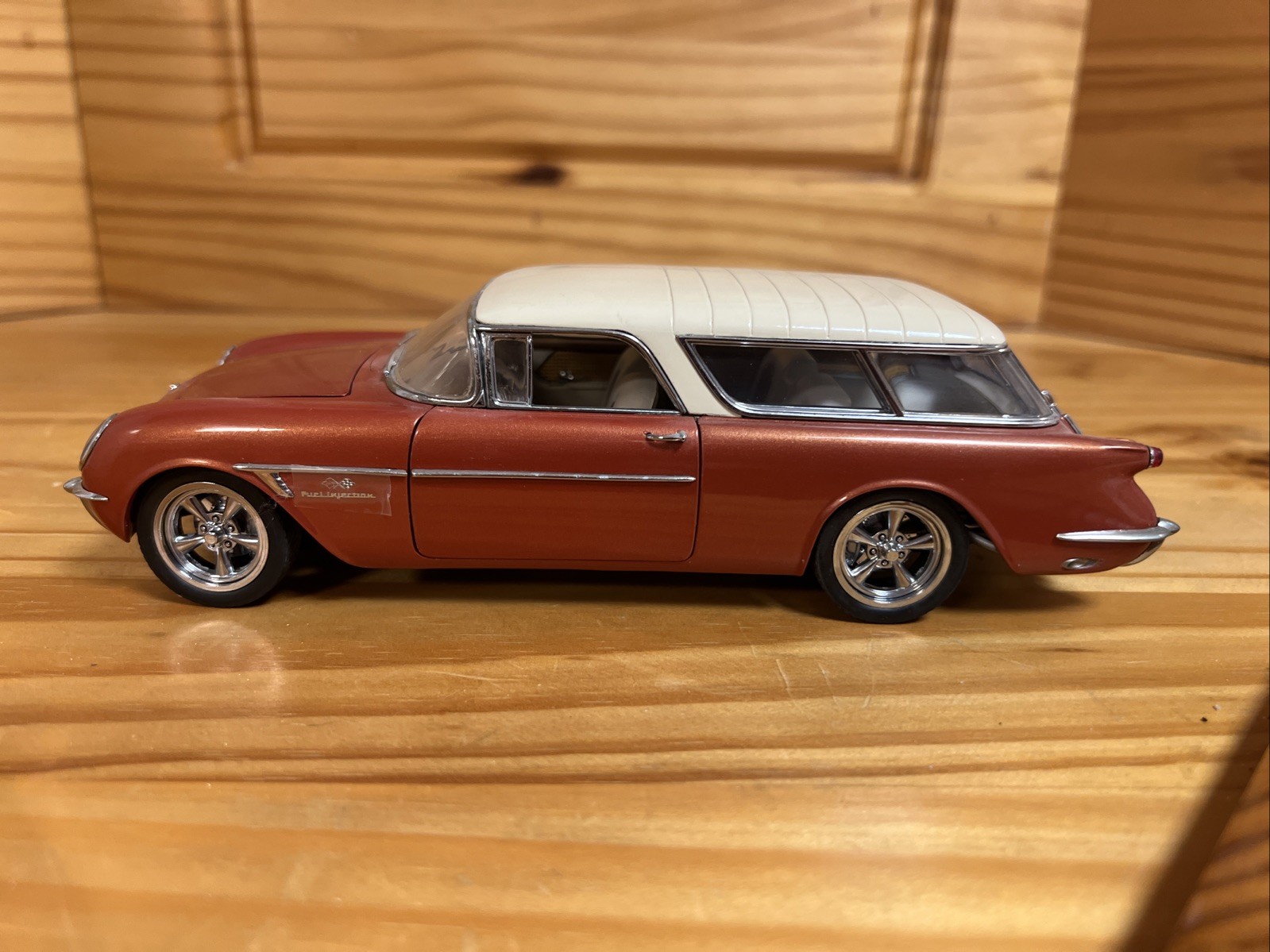 1954 Limited Edition Chevrolet Corvette Nomad Custom Wagon Copper Metallic Cream
