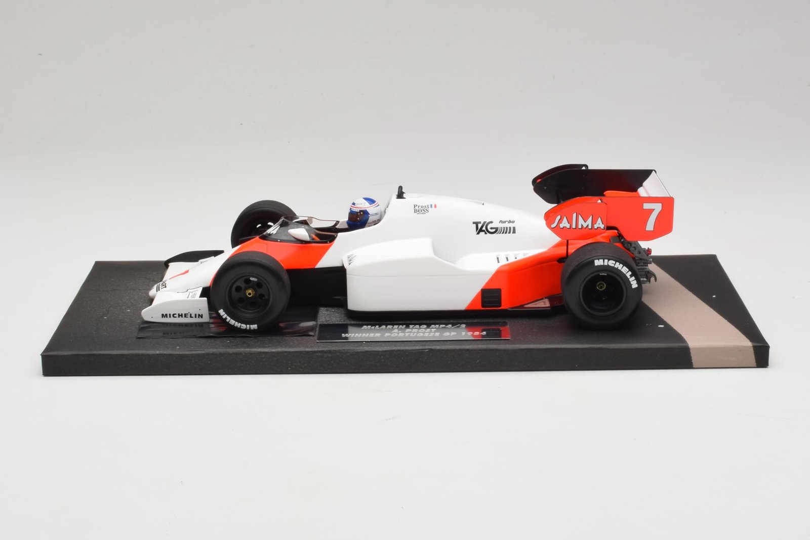 McLaren MP4/2 TAG #7 A. Prost Portuguese GP Winner 1984 Minichamps 1:18 | 537841