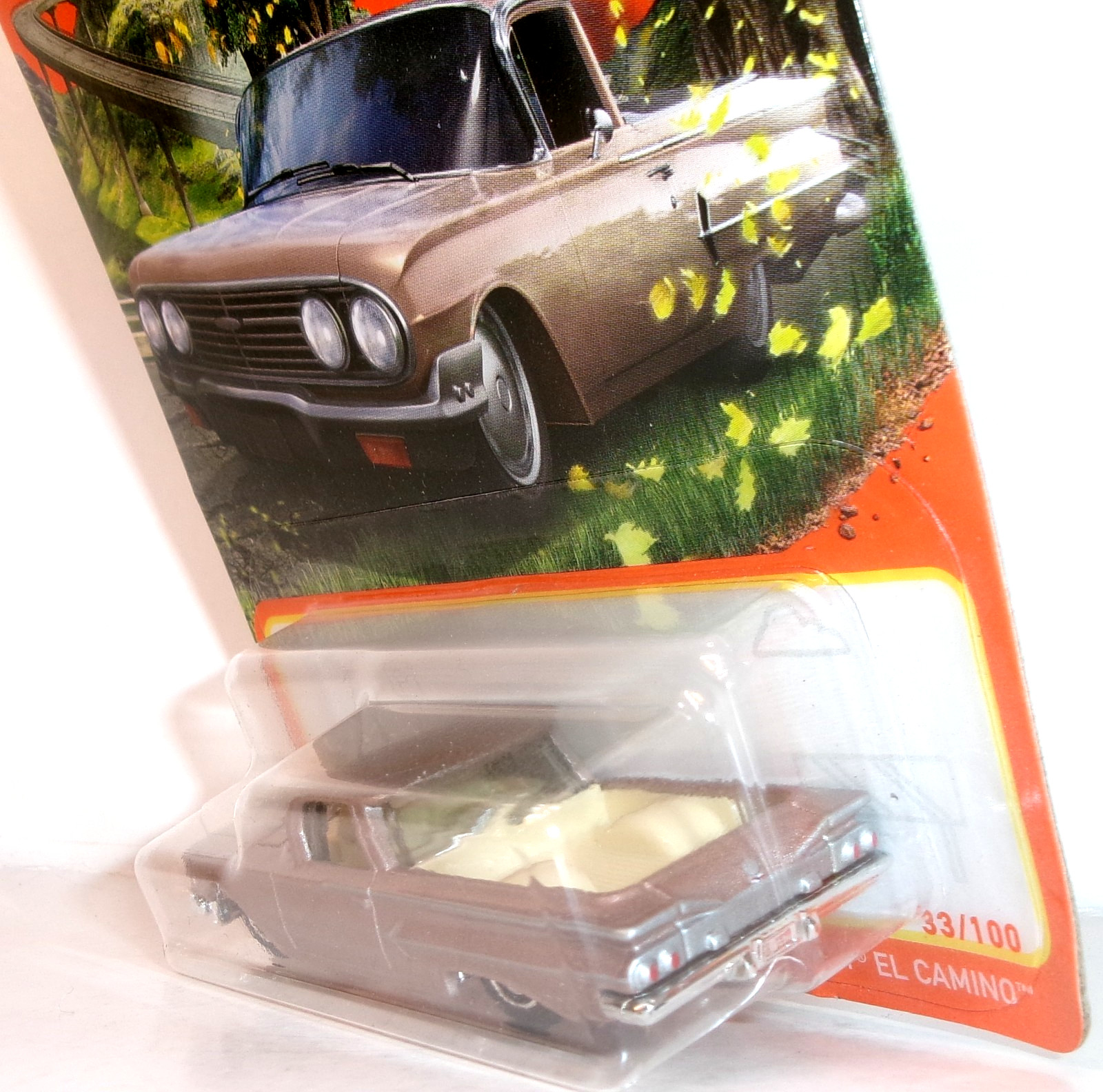 2022 MATCHBOX 1:64 MBX HIGHWAY 33/100 PINK (MAUVE) 1960 CHEVY EL CAMINO