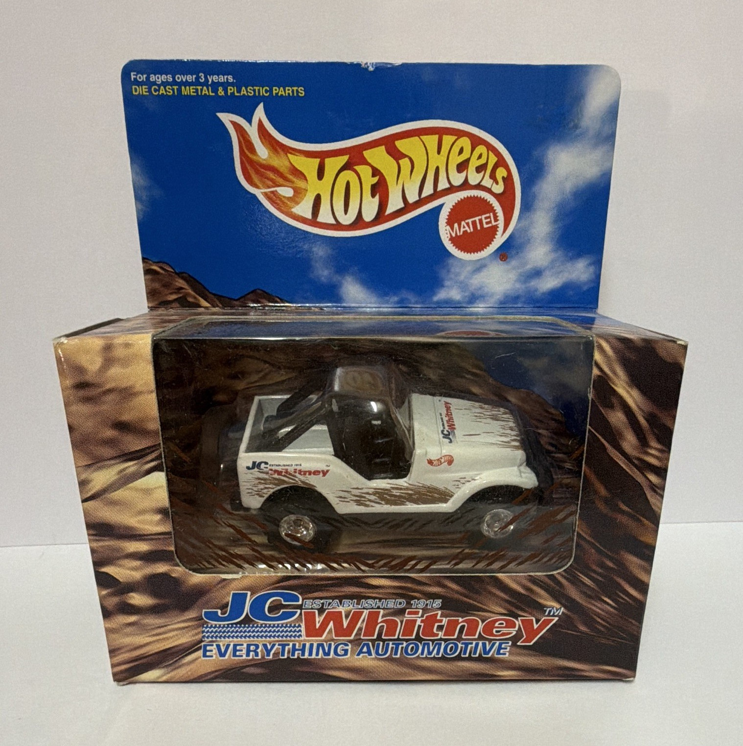 Hot Wheels JC Whitney Jeep CJ-7 1998 Jeep Trailbuster Special Edition ORRR wheel