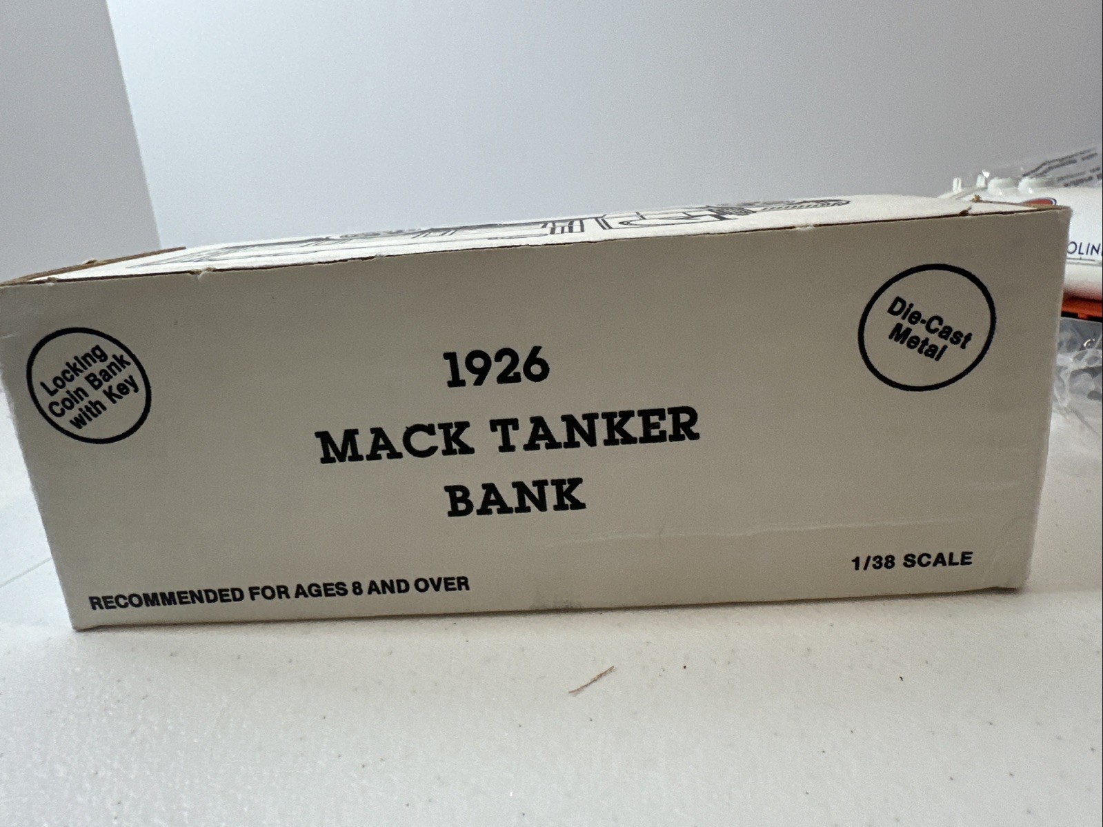 🌟GULF REFINING🌟Made Only 2,511 MACK 1926 TANKER BANK ERTL STOCK #9158