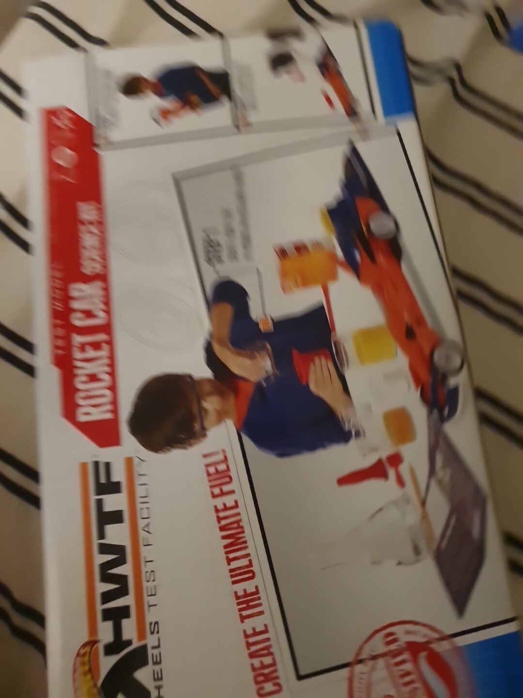 Hot Wheels Test Facility H.W.T.F. Rocket Car Science Kit, Mattel, NEW SEALED Box