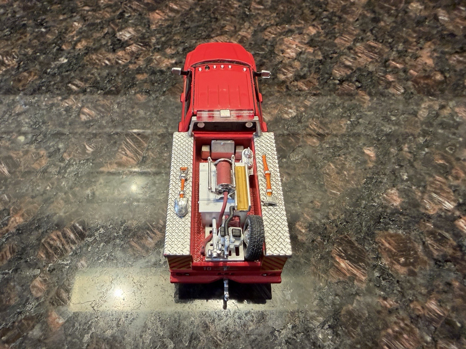 Code 3 Collectibles Custom Los Angeles County Fire Rescue Dodge RAM Brush Unit