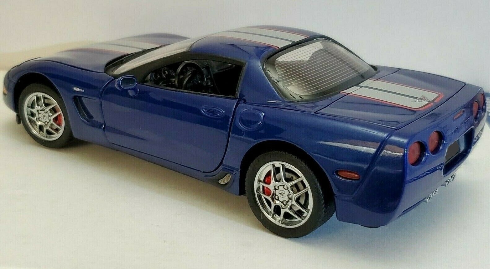 Corvette Chevrolet Race Car Chevy55Racing57Racer1963Custom Built1 24Metal Body12