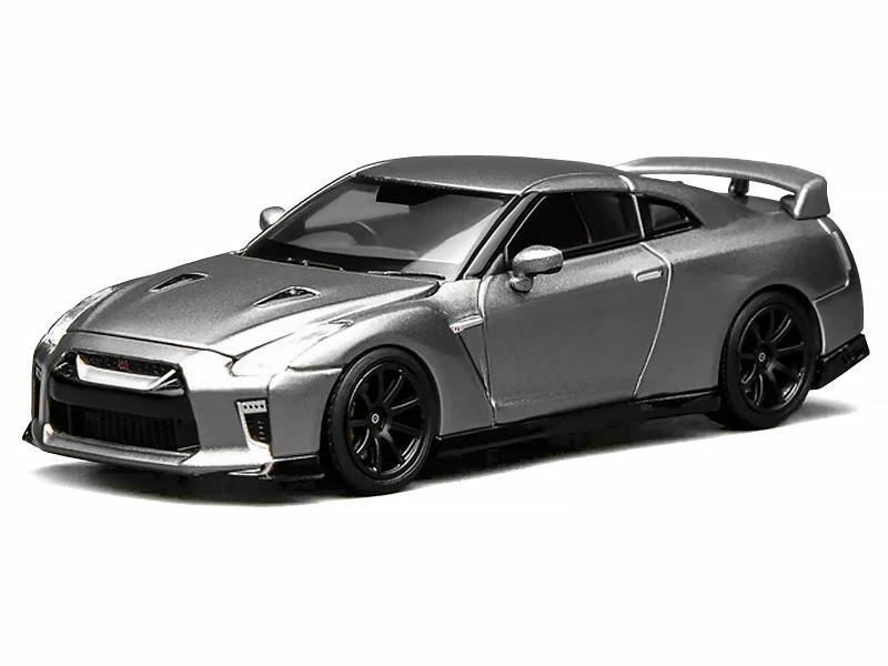 2020 NISSAN GT-R (R35) TRACK ED NISMO RHD DARK METAL GRAY 1/64 MOTORHELIX M63515