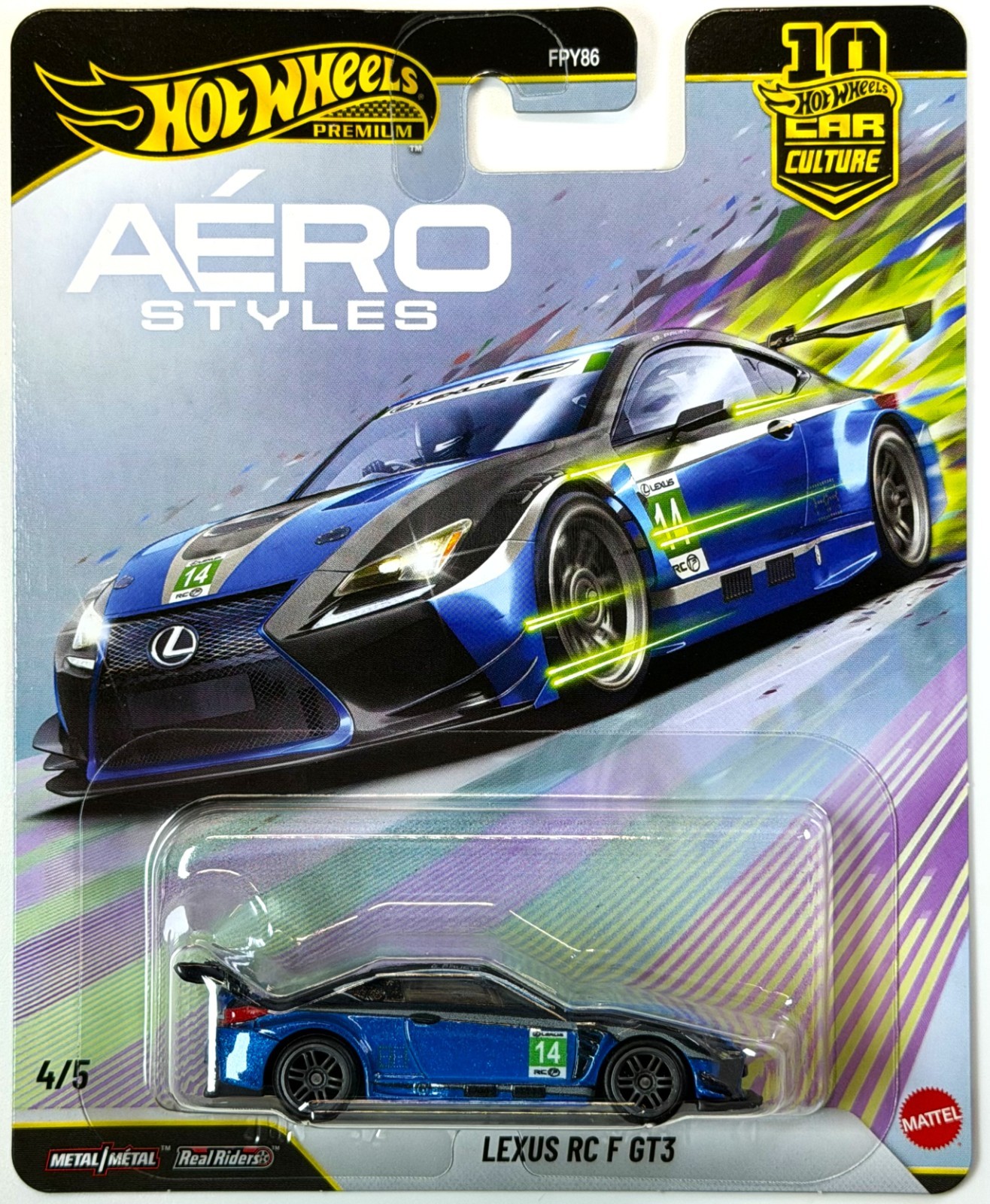 Hot Wheels 2026 Car Culture Aero Styles – Set of 5