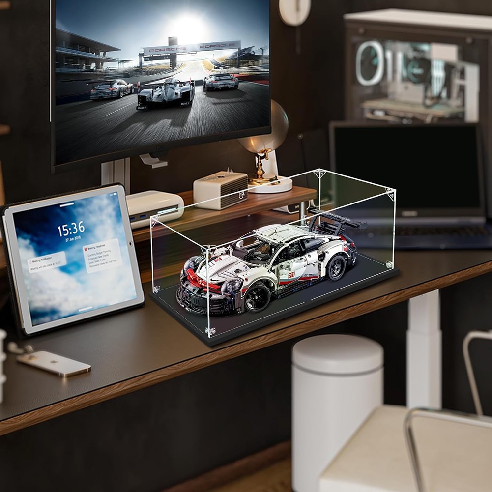 Acrylic Display Case Storage Box For Diecast Cars Collectibles Figures Doll Toys
