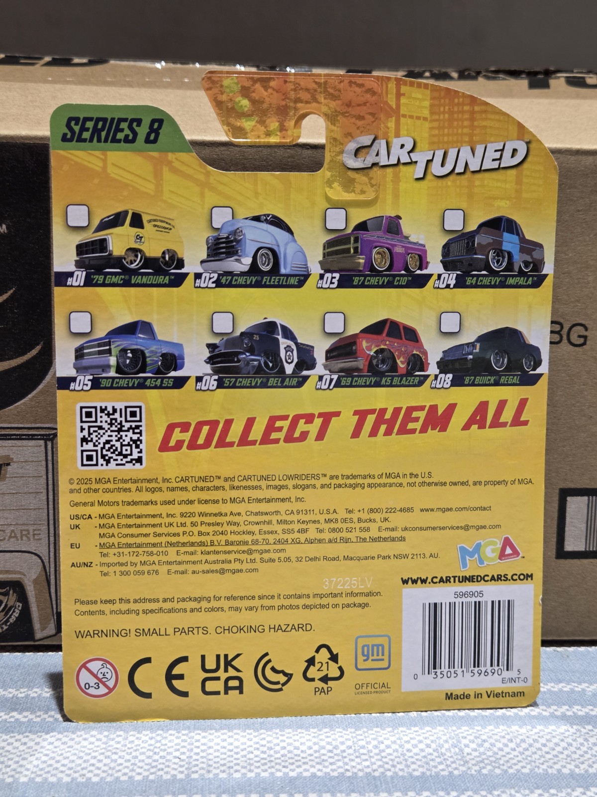 2025 CarTuned Premier Series 8 – Mainline Assortment – Set of 8