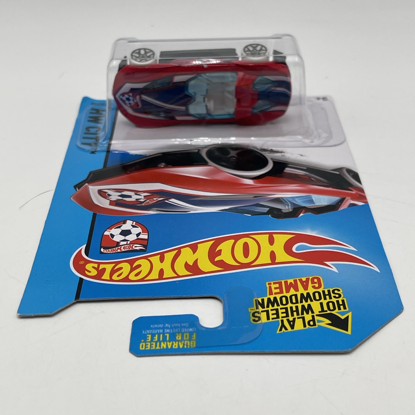 2014 Hot Wheels HW City Yur So Fast #12 Red Version HW Goal New