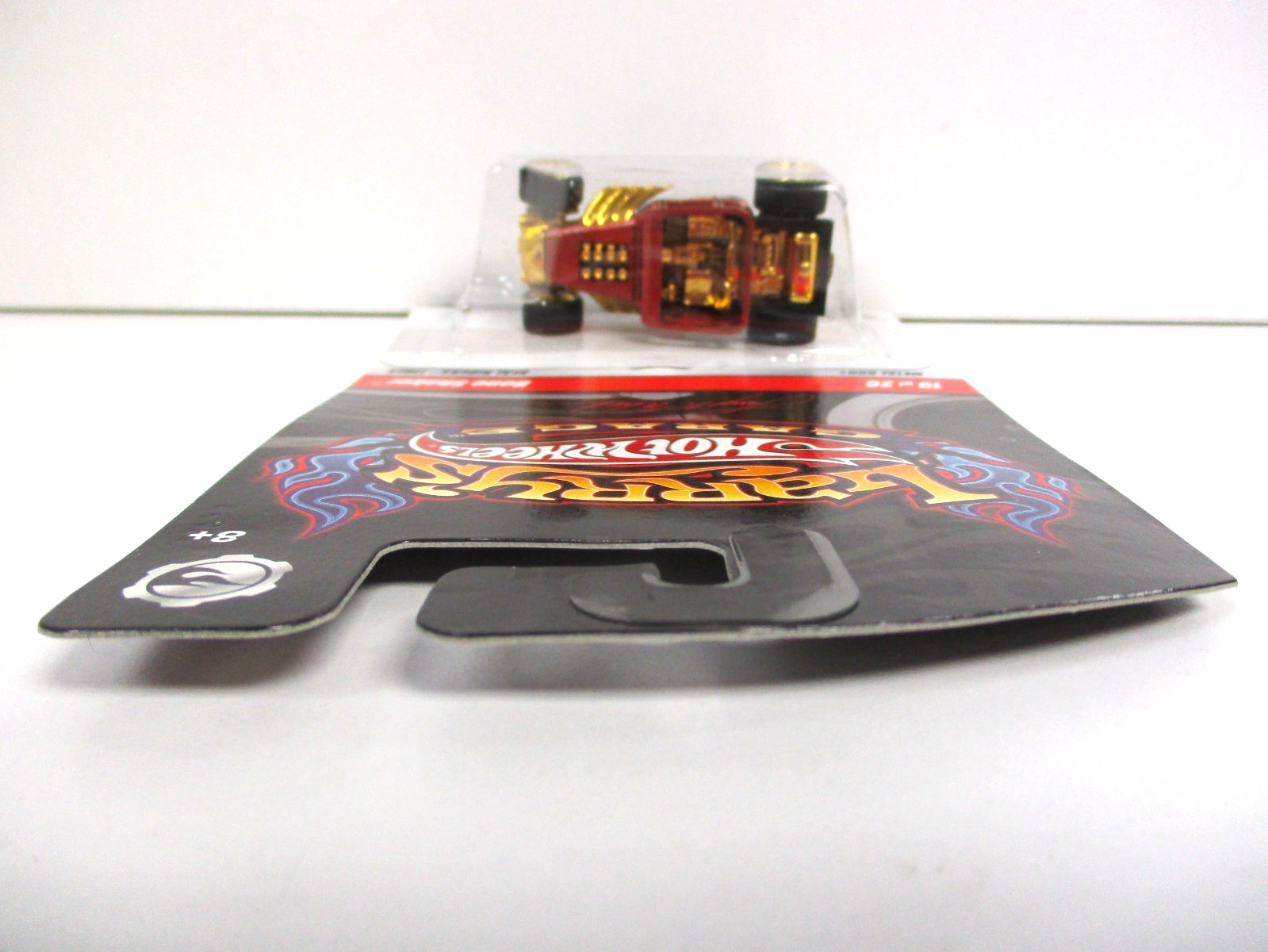 HOT WHEELS – LARRY’S GARAGE – BONE SHAKER CUSTOM RAT ROD PICKUP – REAL RIDERS