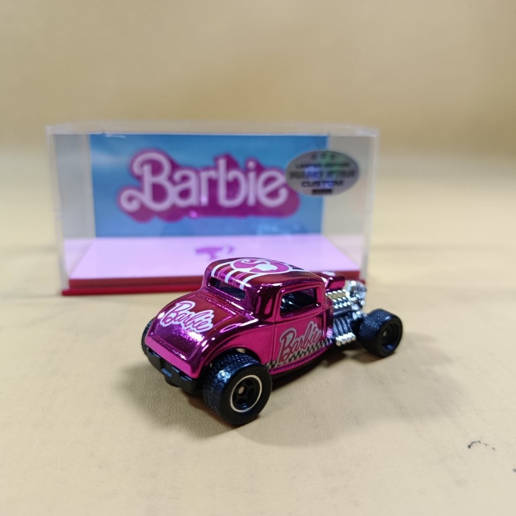 Hot Wheels ’32 FORD METAL/METAL Pink CHROME BARBIE (WANGSTAR CUSTOM) REAL RIDERS