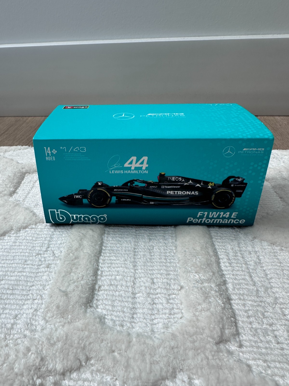 Lewis Hamilton F1 Car Model