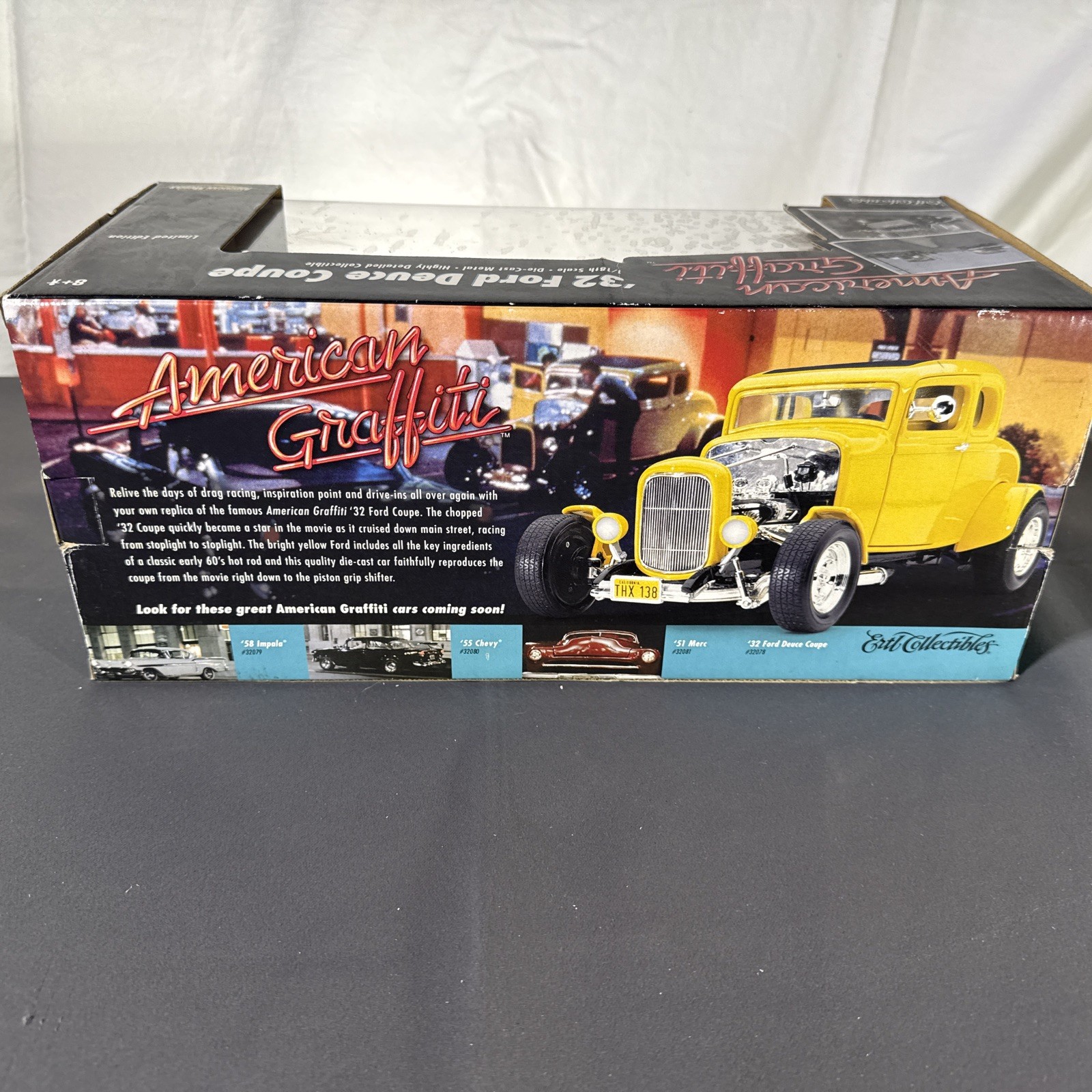 AMERICAN GRAFFITI ERTL autograph signed by John Milner 1932 FORD DEUCE COUPE