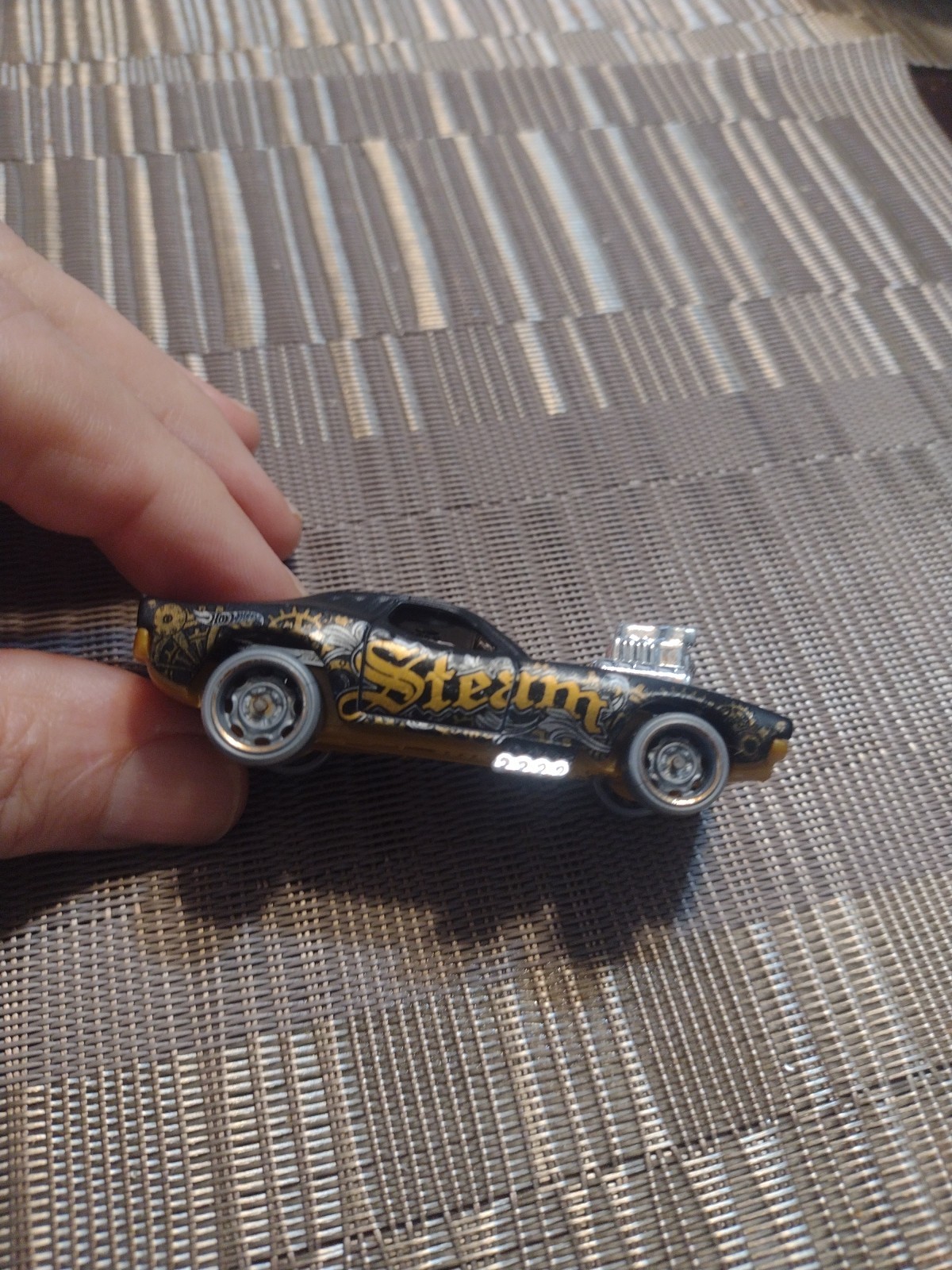 Hot Wheels: Rodger Dodger. Black, Steam Punk B78