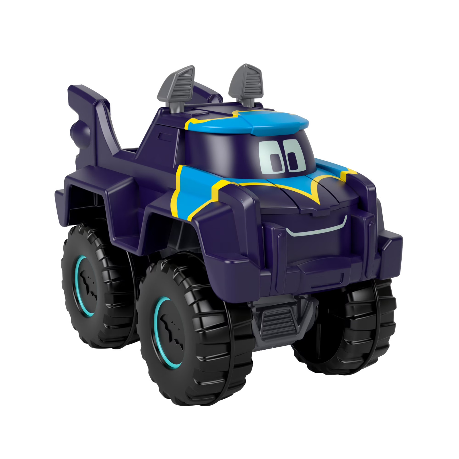 Fisher-Price Batwheels Batcast Metal Buff Bat-Truck 1:55 Diecast DC