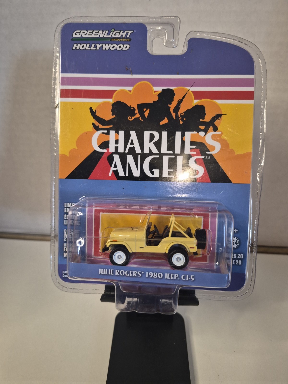 Greenlight Hollywood Charlie’s Angels Julie Roger’s 1980 Jeep CJ-5 Series 20