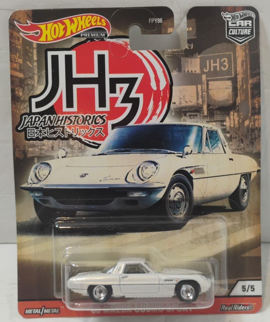 2019 Hot Wheels Premium Car Culture Japan Historics 3 (5) Cars #2,#3,#4,(2)#5