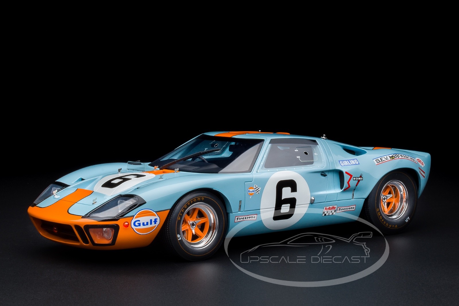 Werk83 1/12 Ford GT40 Mk I #6 Winner 24h LeMans 1969 Ickx, Oliver Brand New