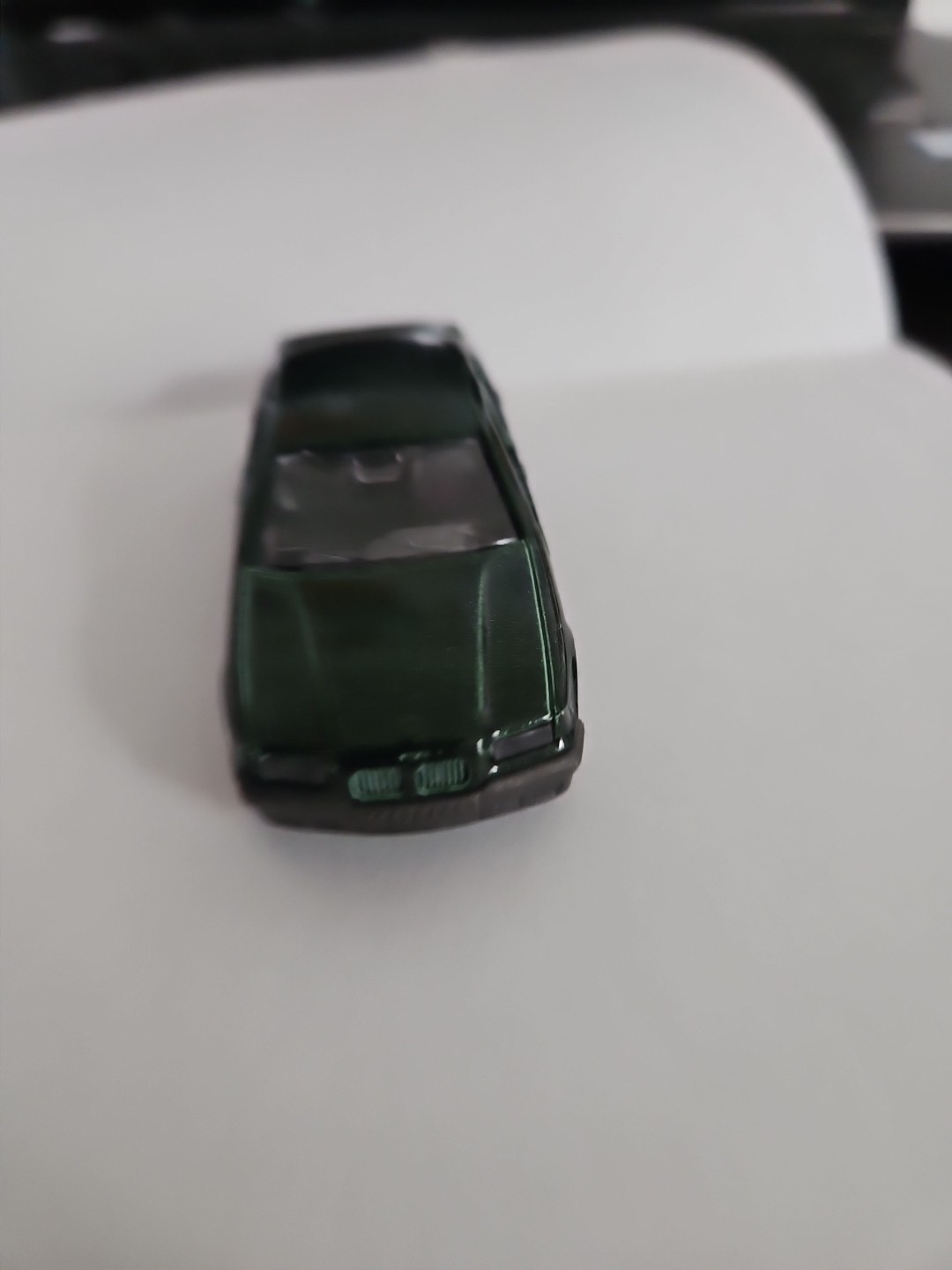 Majorette #257 BMW 325i 1:58 Loose Mint Doors Open Dark Green Metallic Metal Htf