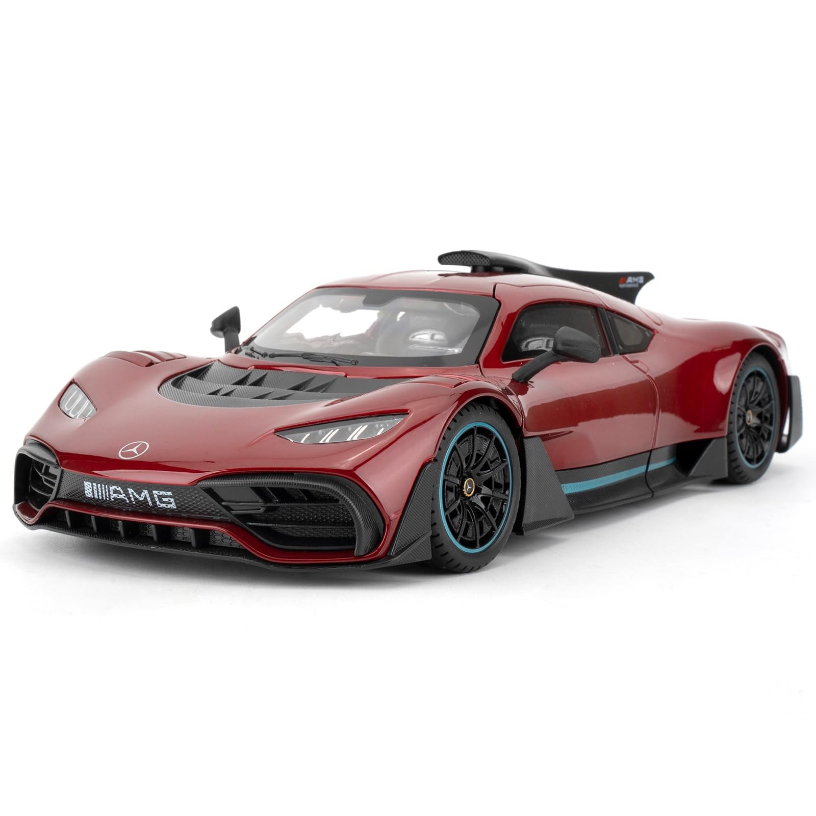 1/18 AMG ONE Die-cast Model Car, Collectible Alloy Model with Sound and Light Fu