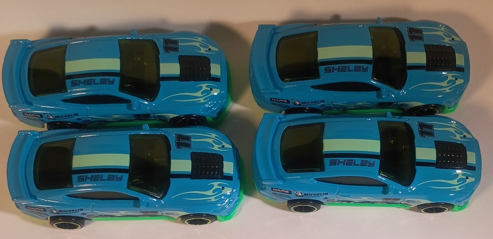 Hot Wheels 4x 2026 Kroger Exclusive 2020 Mustang Shelby GT500 Blue New w/No Pack