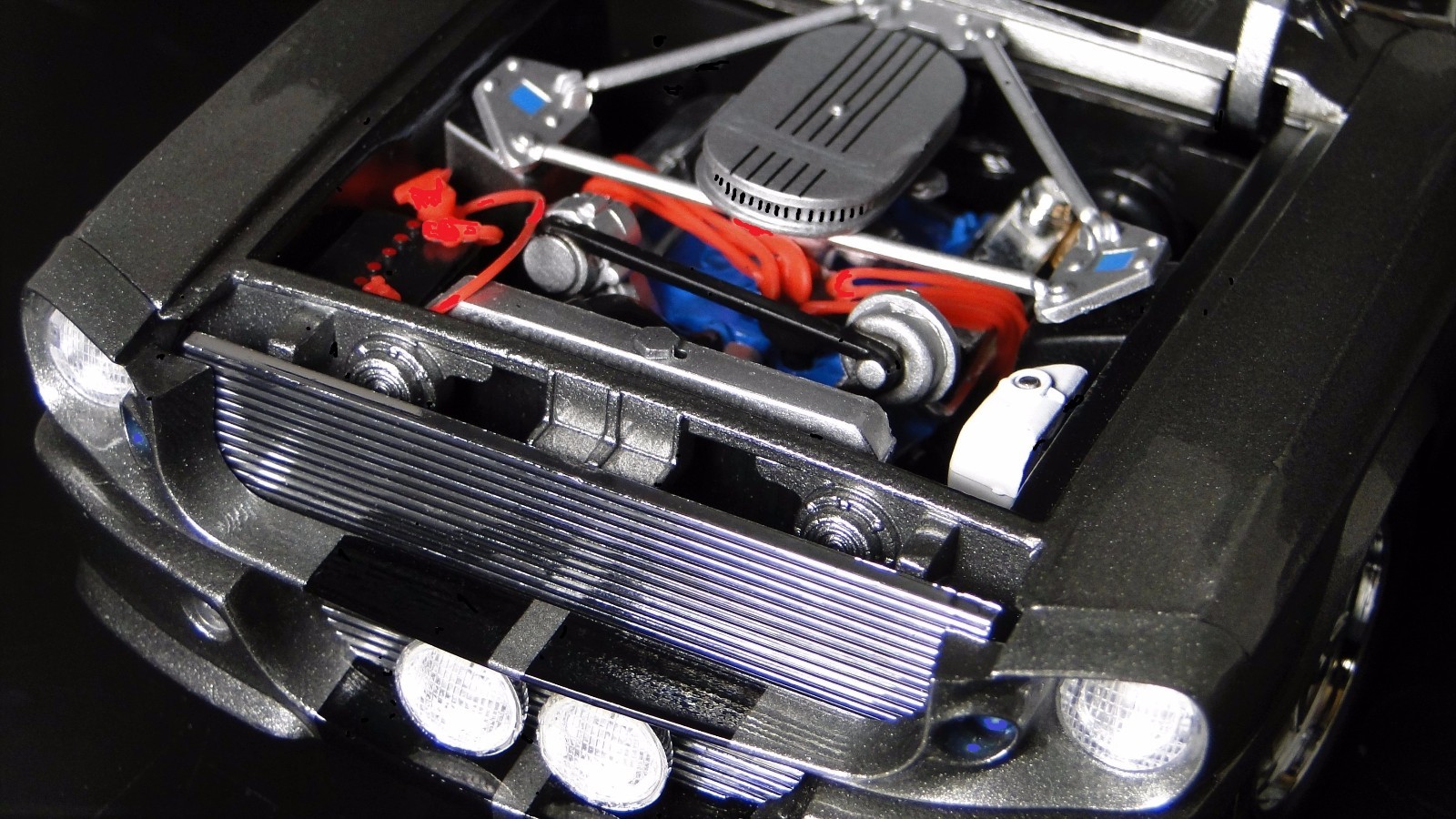Ford Mustang Classic Custom Built Metal Model 1 18 Hot Rod 12 Race Car GT 24