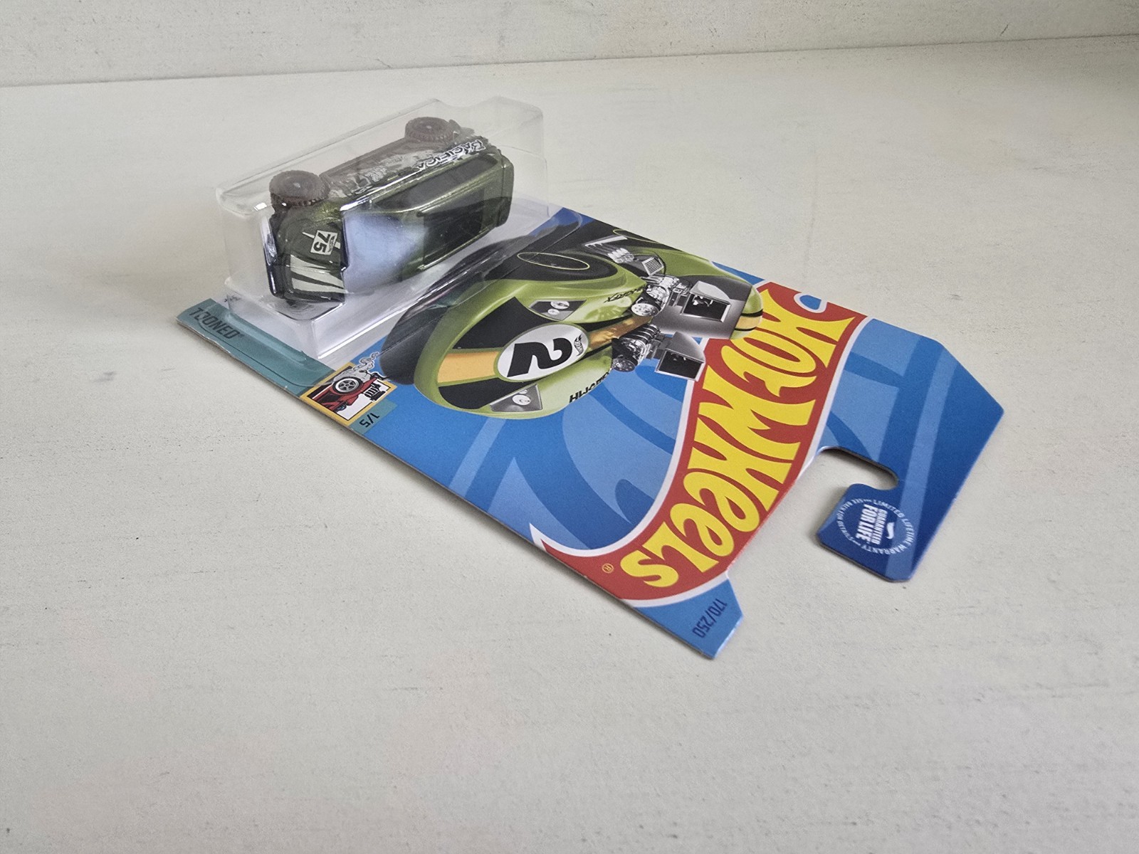 Hot Wheels Error Tooned Twin Mill Card Chrysler Pacifica Car SEALED W/ Protector