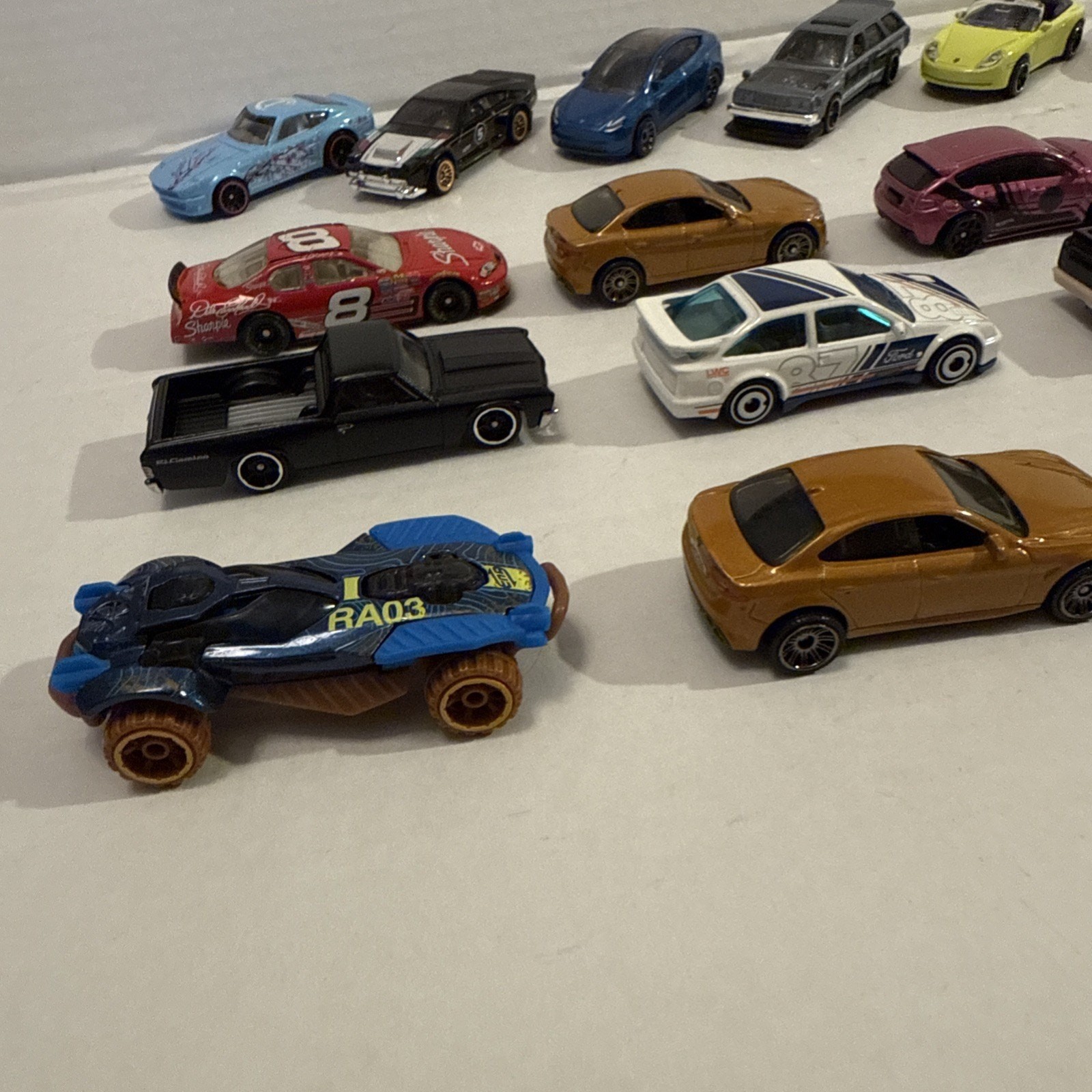 Lot Of 20 Car Vehicles – Various Models 1:64 Scale Race Car Toy Lot Collection