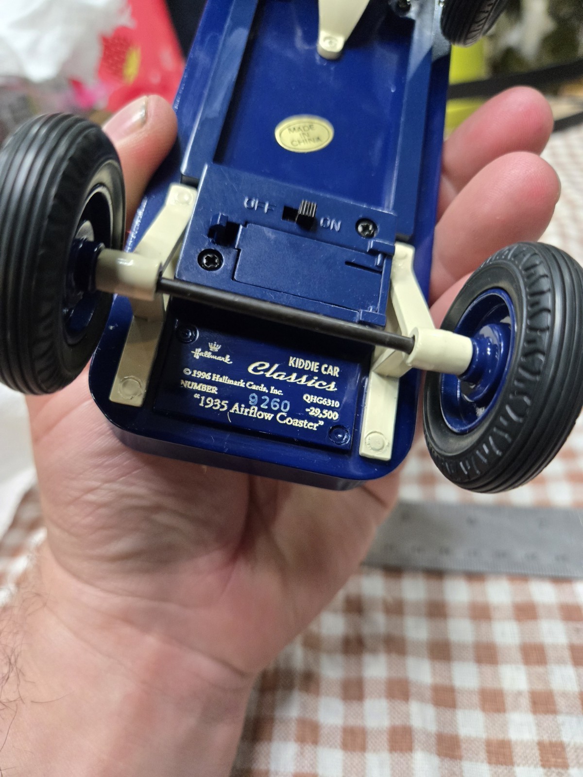 Hallmark American Airflow Coaster Wagon Die Cast Metal Scale Model 8″