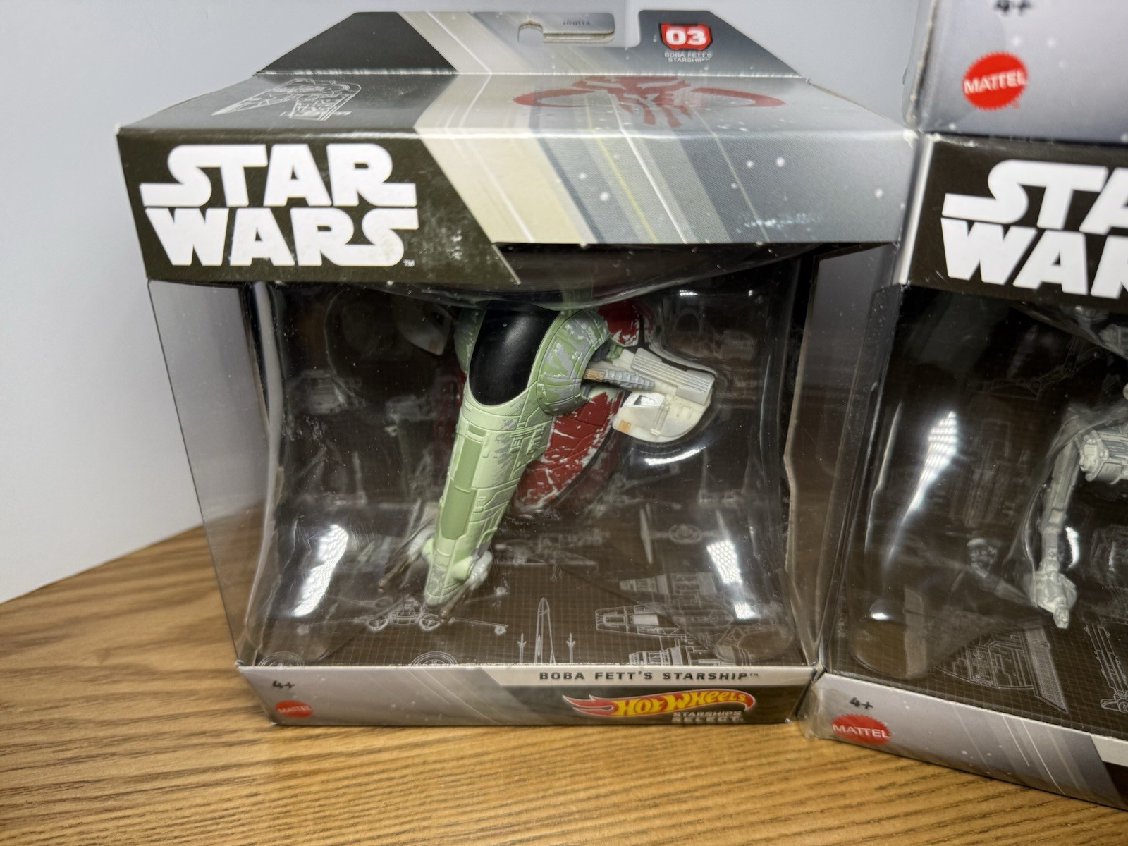 Hot Wheels Star Wars Starship Select, Lot Of 14 Sealed ~ AT-ST, Imperial Shuttle