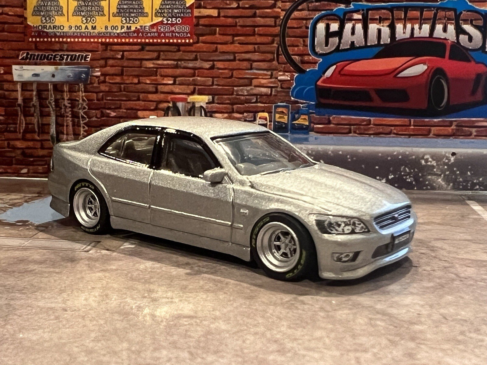 Hot Wheels Premium Car Culture 98 TOYOTA ALTEZZA Modern Classics Wheel Swapped