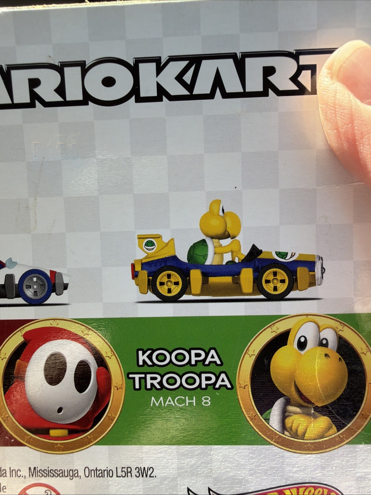 Hot Wheels Mario Kart 4 Pack 1/64 Go Kart – Multi-Color NIB New Sealed Dry Bones