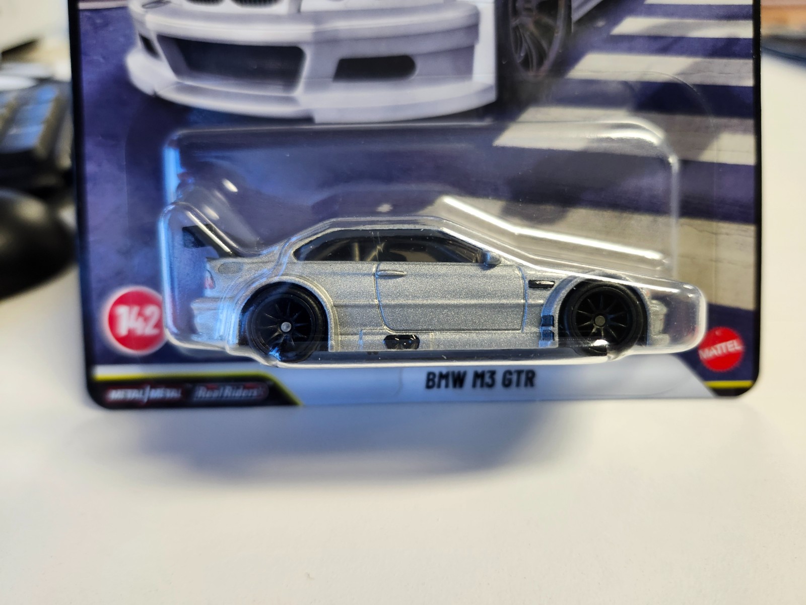 Hot Wheels Boulevard #142 BMW M3 GTR In Silver