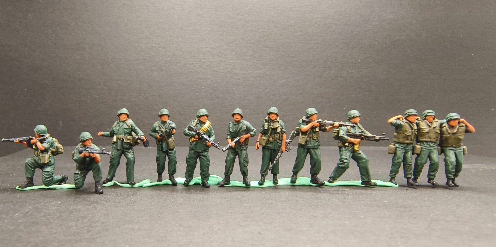 1/72 TANK 1:72 WW2 USA Vietnam war Soldiers military toy TotalWar diorama