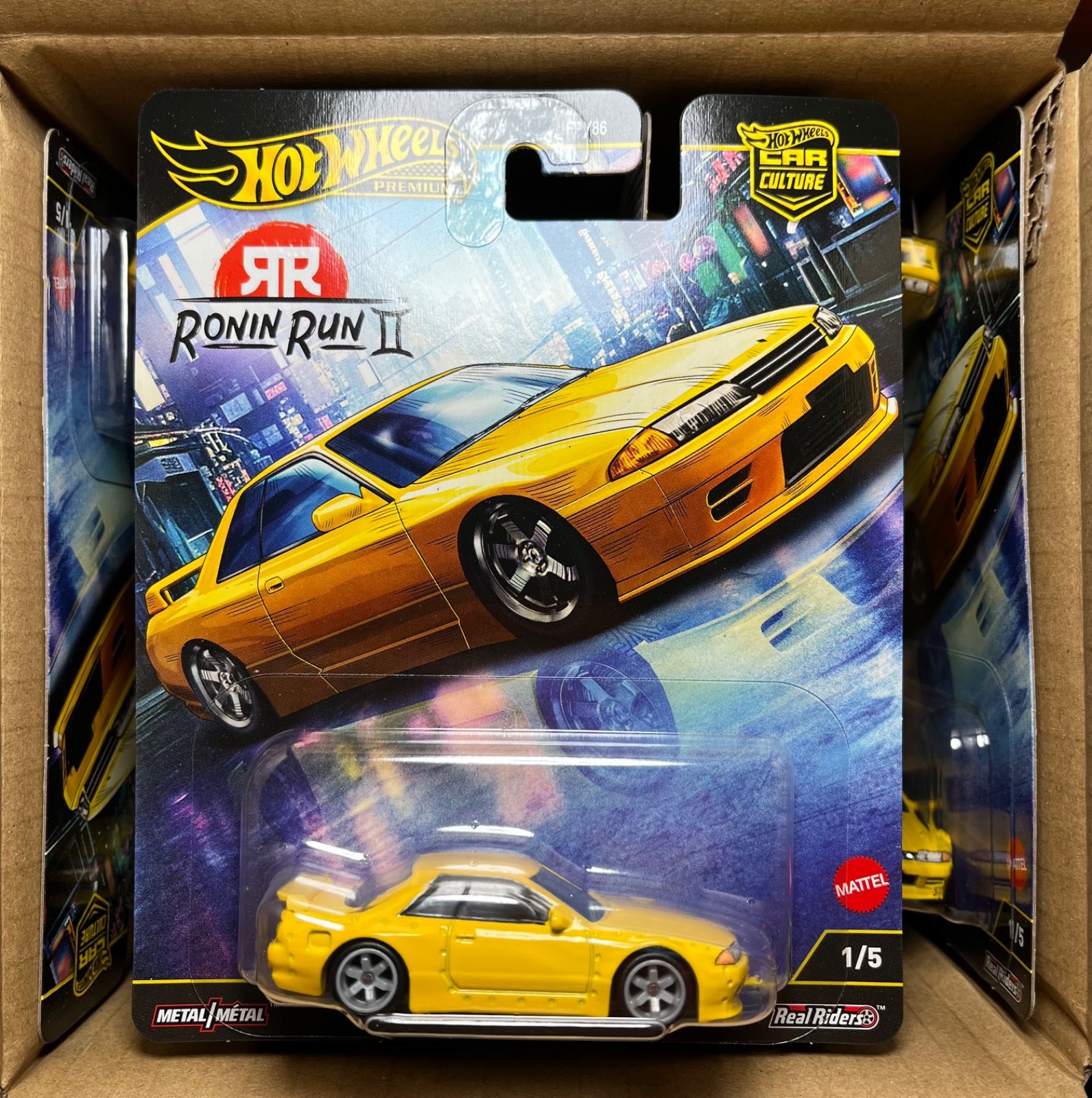NISSAN SKYLINE R32 PANDEM HOT WHEELS CASE OF 10 RONIN RUN 2 CAR CULTURE