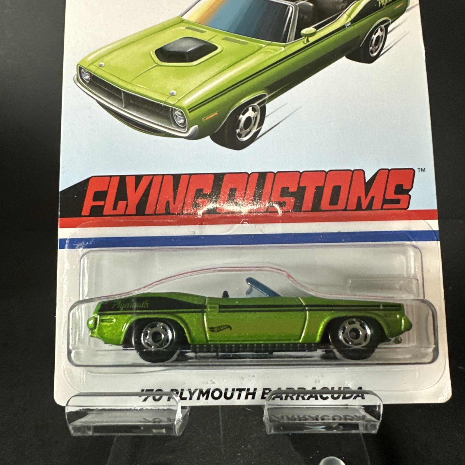 2021 Hot Wheels FLYING CUSTOMS ’70 Plymouth Barracuda (Target Exclusive)