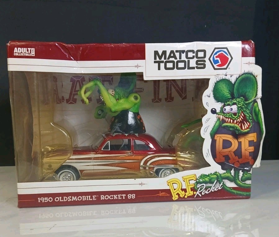Matco Tools Rat Fink 1950 Oldsmobile Rocket 88 DieCast Collectible