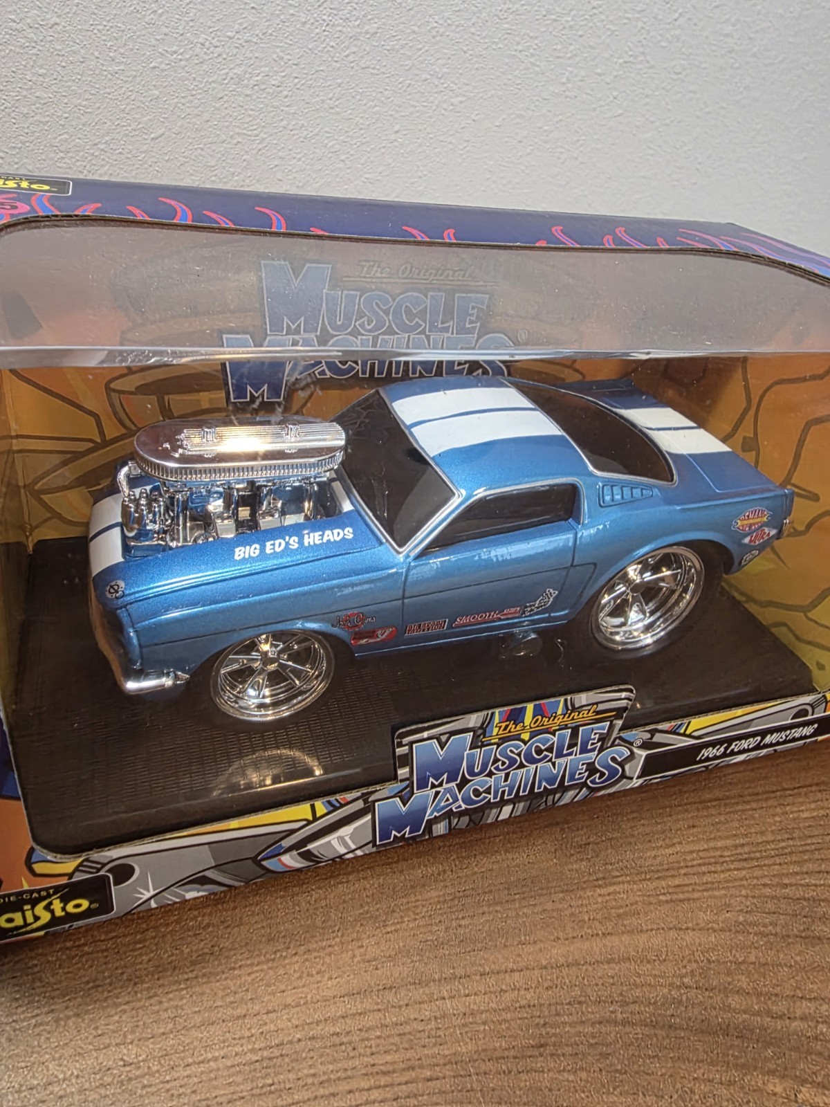 Vintage Muscle Machines, 1966 Mustang! 1/24th, New In Box, Never Open, Exc!!