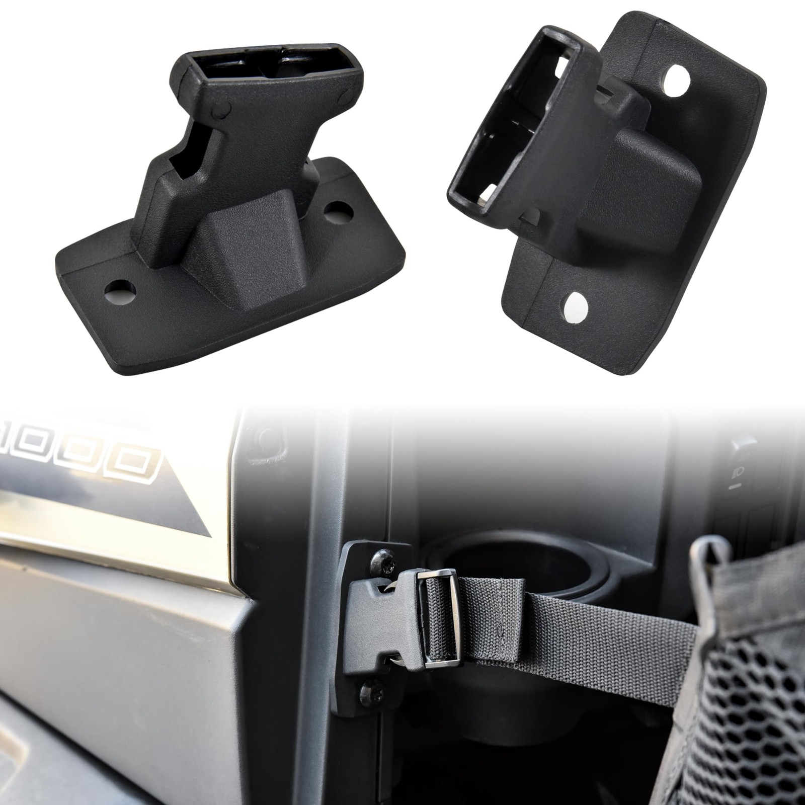 Front Door Net Female Buckle for Polaris Ranger XP 1000 900 (2PCS)