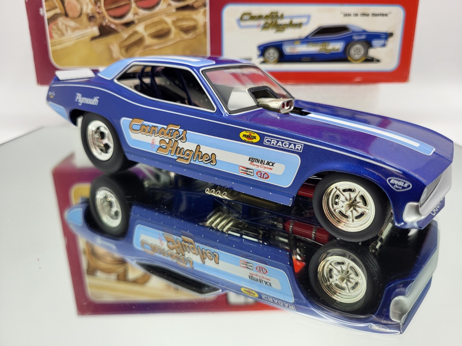 1320 THE FLOPPERS 1970 PLYMOUTH CUDA “CANDIES & HUGHES” **VERY RARE/READ DESCRIP