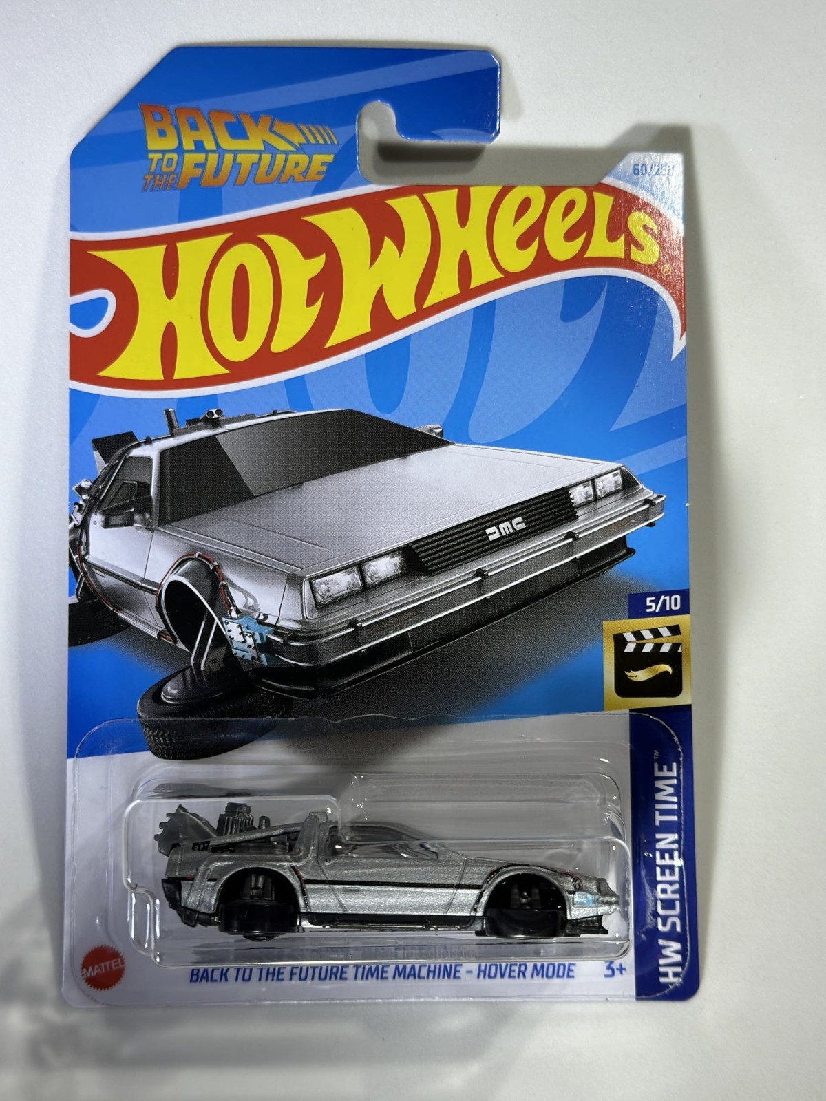 Back to the Future Time Machine Hot Wheels 2024 – Hover Mode, HW Screen Time, Co