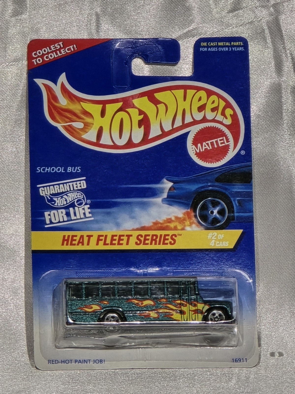Hotwheels Heat Fleet Series Full Set #537 #538 #539 and #540 New Sealed