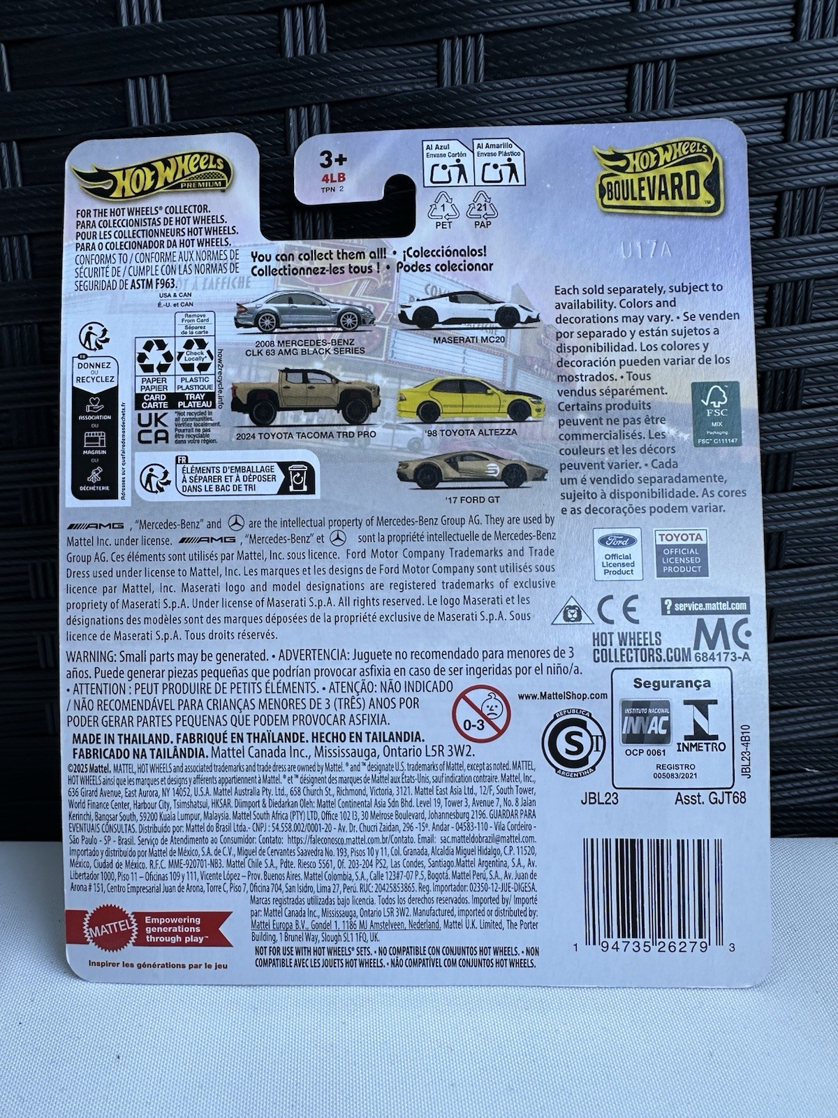 NEW! 2025 Hot Wheels Premium Boulevard ‘98 Toyota Altezza JDM EXCLUSIVE Mint