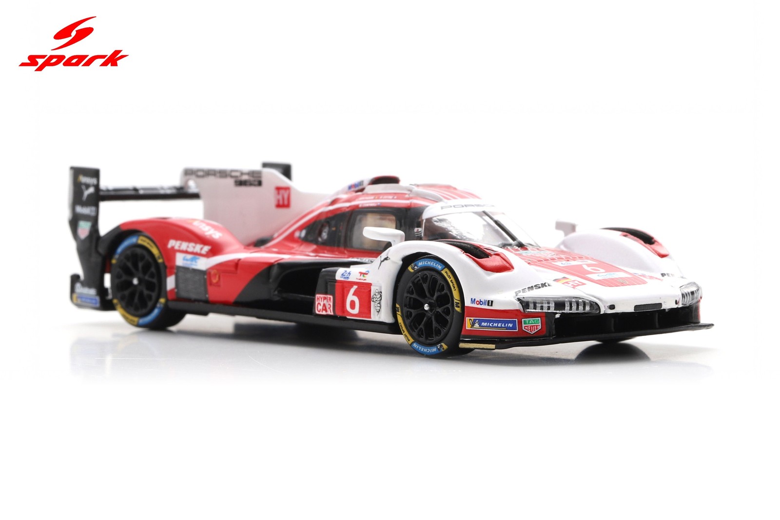 Spark 64S064 1/64 Porsche 963 No.6 PENSKE MOTORSPORT 2nd Le Mans 24H 2025