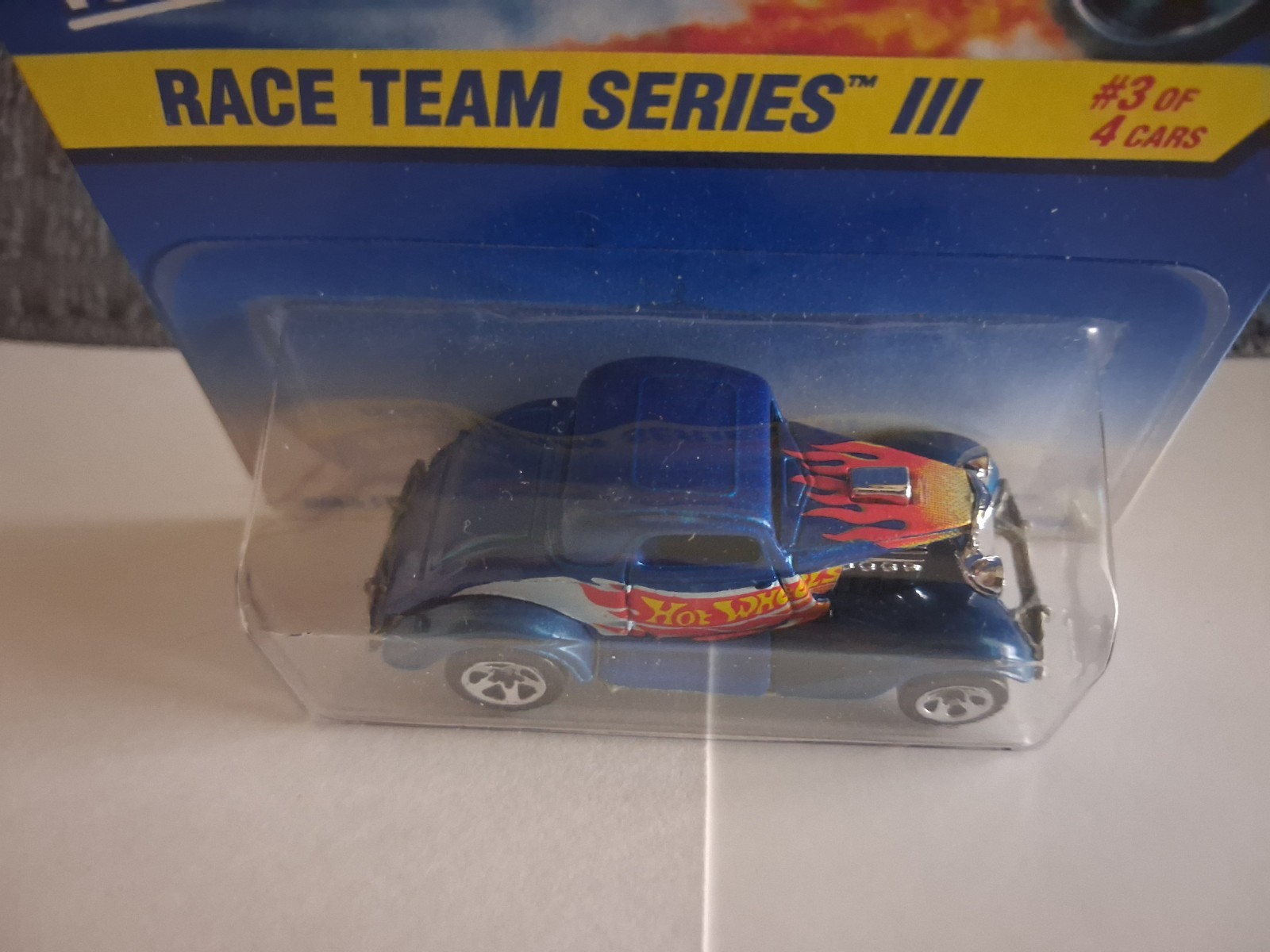 Hot Wheels Race Team Series III – Complete 4 Car Set – Vintage 1997 Sealed