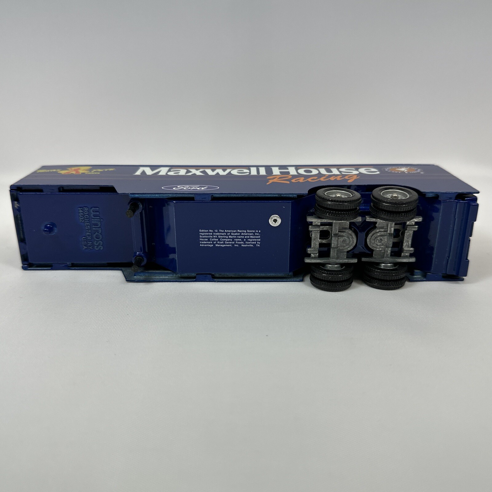 Winross Diecast Tractor Trailer Semi – American Racing Scene 12 Sterling Martin