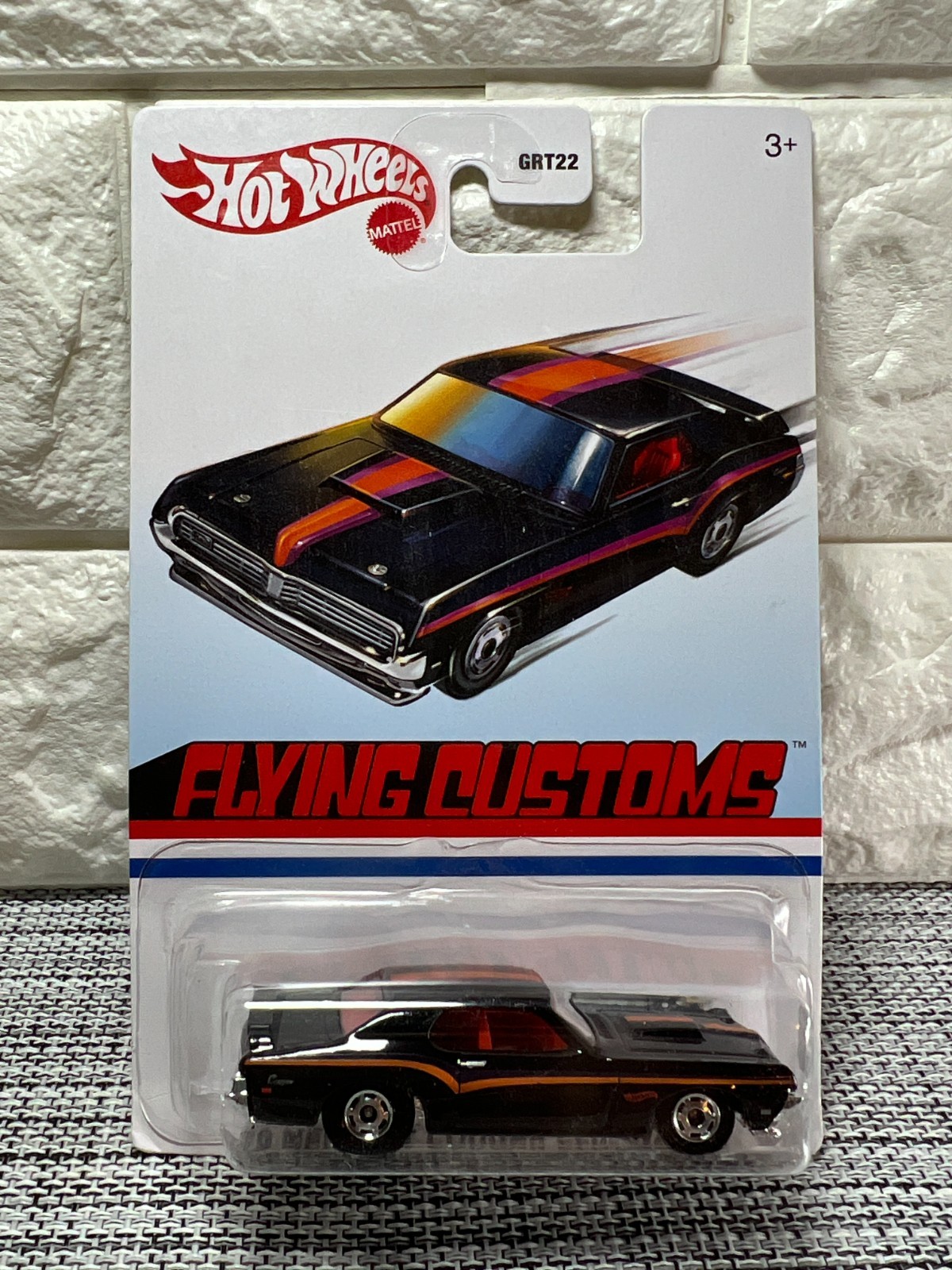Hot Wheels Flying Customs ’69 Mercury Cougar Eliminator Target Exclusive Black