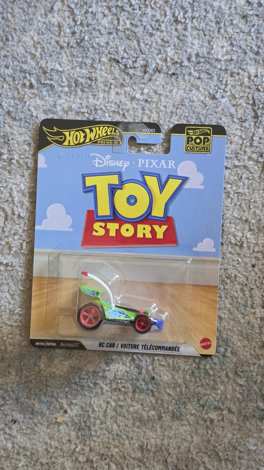 Hot Wheels 2026 Premium Pop Culture Disney Pixar Toy Story RC Car – New In Hand